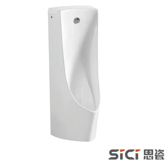Urinoir mural en céramique pour salle de bain avec capteur