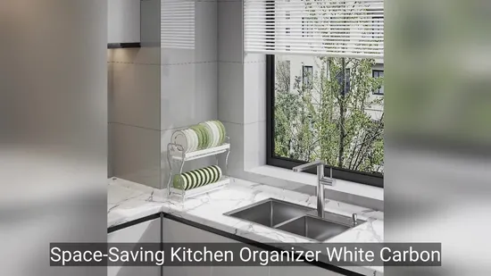 Égouttoir à vaisselle de grande capacité pour des solutions de rangement de cuisine robustes
