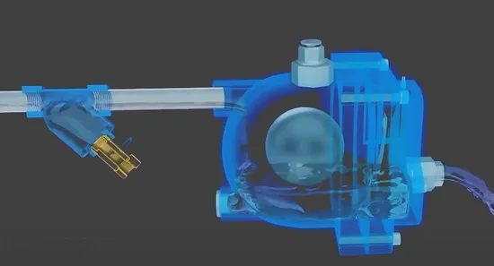 Purgeur d'air sans perte d'air de 680 L/H et 16 bars