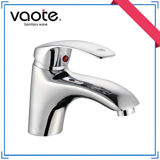 Mitigeur monocommande de lavabo en chrome poli de haute qualité (VT 10903Z)