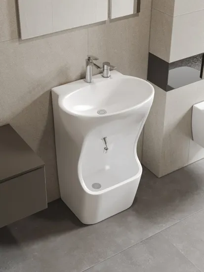 Lavabo Wudumate Lavabo à main rectangulaire Art Lavabo Lavabo musulman Wudu Lavabo musulman Wudu Pied