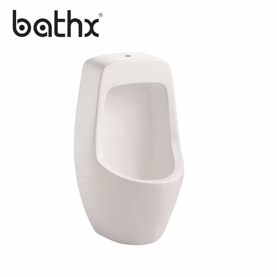 Toilettes en céramique pour hommes, urinoir suspendu, centre commercial Foshan Ceramic Outlet, Plaza Market Hotel